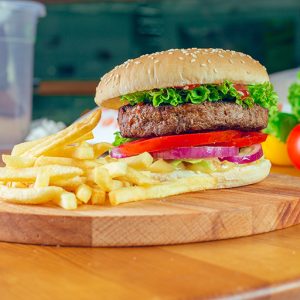 Burger & Chips Saturday @ the Hotel